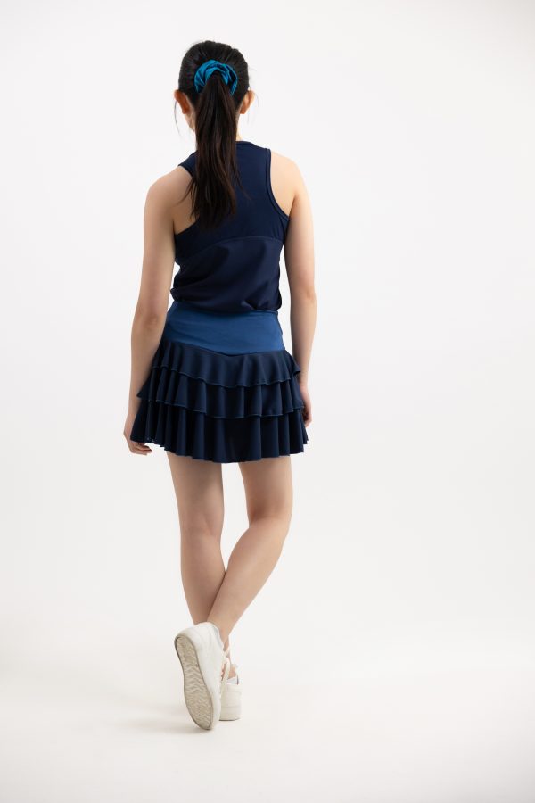 blue workout top