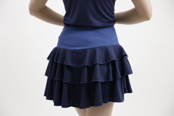 Blue skort