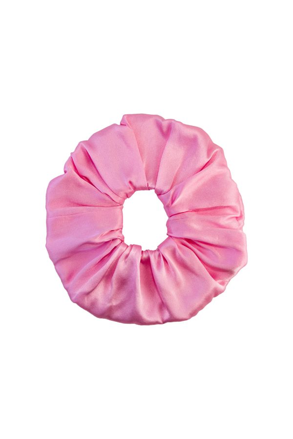 pink large scrunchie